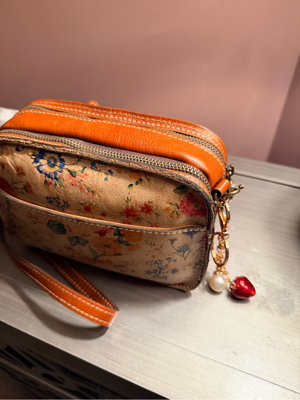 Patricia Nash Prairie Rose Crossbody - Picture 8 of 8